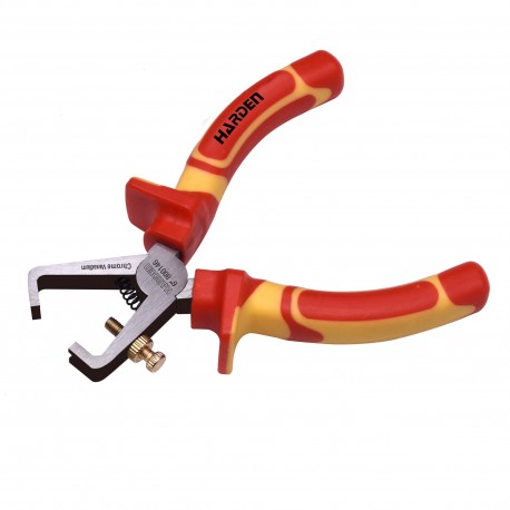 Szig.huzalcsupaszítófogó 2K 160 mm Harden