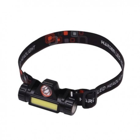 Fejlámpa LED-es tölthető 1W Harden