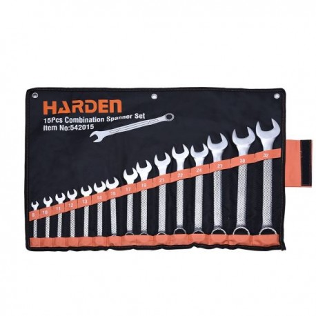 Csillag-villásk. készlet 8-32 15 részes tasakos Harden