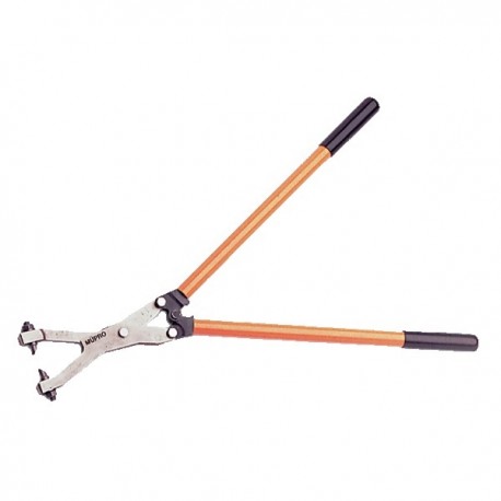 TRAPÉZLEMEZ LYUKASZTÓ FOGÓ 1,25mm VASTAGSÁGIG POFA:10-78mm 