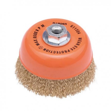 Fazékkefe sima 0,3 réz Harden