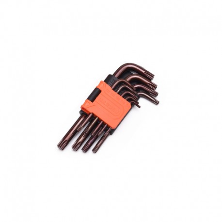 Imbuszkulcs készlet Torx 9r. T10-T50 Harden