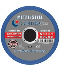 Tisztítókorong fémre 125x 6,4 PREMIUM Centroflex