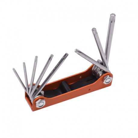 Imbuszkulcs készlet Torx 8r. nyéltokos Harden