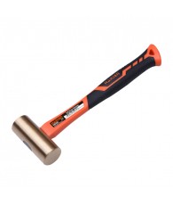 Kalapács sárgaréz 1,0kg üvegszálas 2K Harden