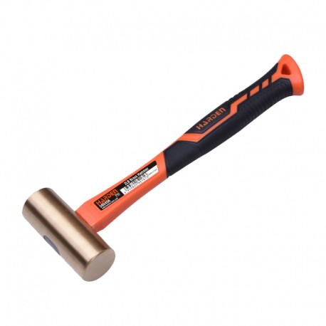 Kalapács sárgaréz 1,0kg üvegszálas 2K Harden