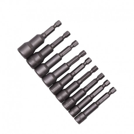 Bit dugókulcsfej készlet 9r 1/4"-1/2" Harden