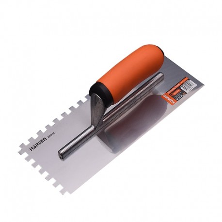 Acélsimító 280x120x8 fogazott inox Harden