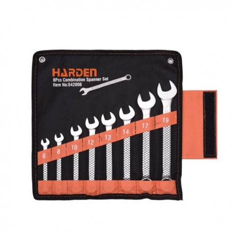 Csillag-villásk. készlet 6-19 8 részes tasakos Harden