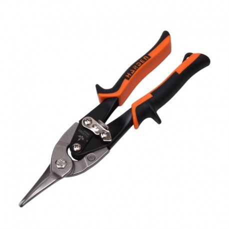 Lemezvágóolló egyenes vékony fejű 250 áttételes Harden