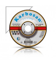 Tisztítókorong fémre 125x 6,4 Karbosan