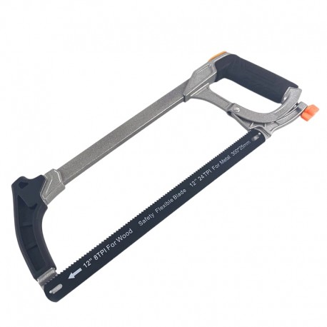 Fűrészkeret fémfűrészlappal 300mm fém nyéllel Harden