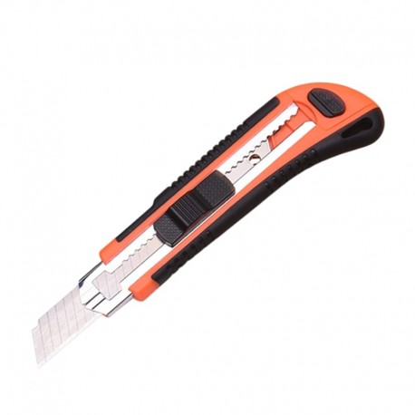 Kés 18mm fémmegvezetéssel 2K 3 pengével Harden