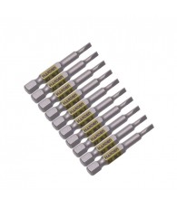 Bit lapos 1/4" (10db/Csom) Harden