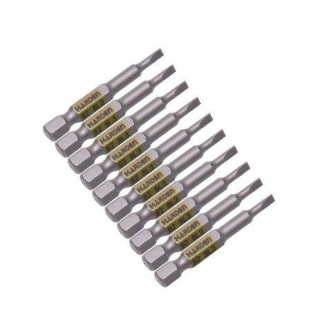 Bit lapos 1/4" (10db/Csom) Harden