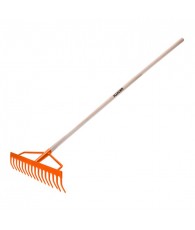 Gereblye 16 fogú erősített lemez nyelezett Harden