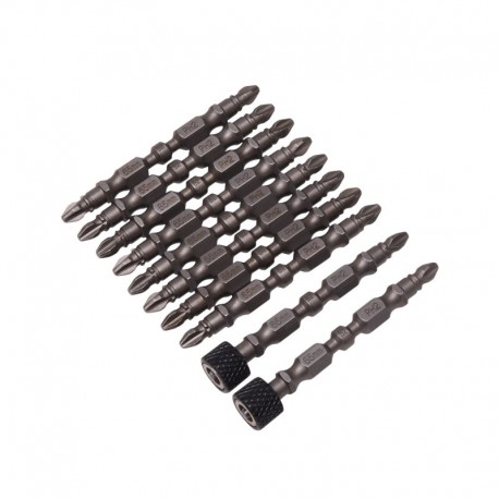 Bit kétoldalas csökk.szár PH2 1/4" (10db/Csom) Harden