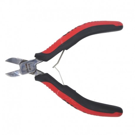 Műszerész oldalcsípőfogó 125mm 2K Piros Ovál fej Ceta Form