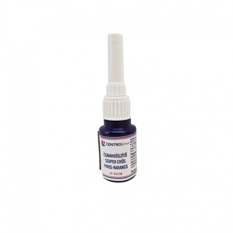 Csavarrögzítő piros-narancs szuper erős 10 ml Centrochem