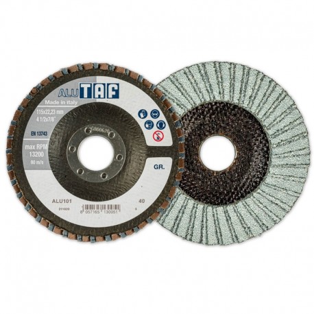 Lamellás csiszoló aluminíumra 125 ZR TAF