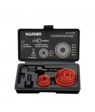 Körkivágó készlet 11r. 19-64mm Harden