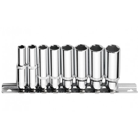 Dugókulcs készlet 8r. 1/4" hosszú bliszteres Ceta Form