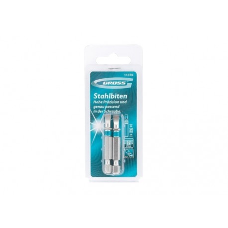 Bit lapos 6,0x 50 1/4" 2db/csom GROSS