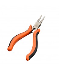 Műszerész kerekcsőrűfogó 125mm 2K Harden