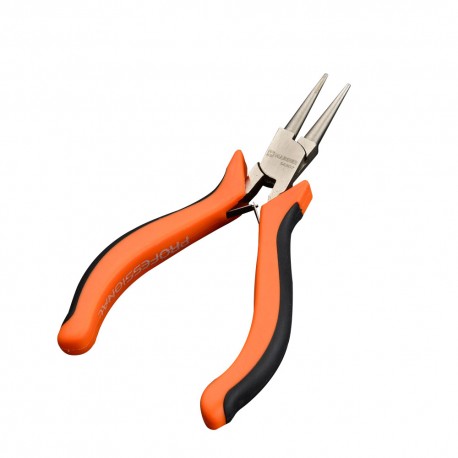 Műszerész kerekcsőrűfogó 125mm 2K Harden