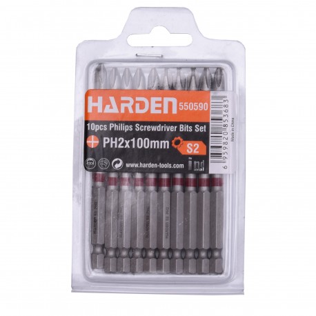Bit PH 2x100 1/4" (10db/Csom) Harden