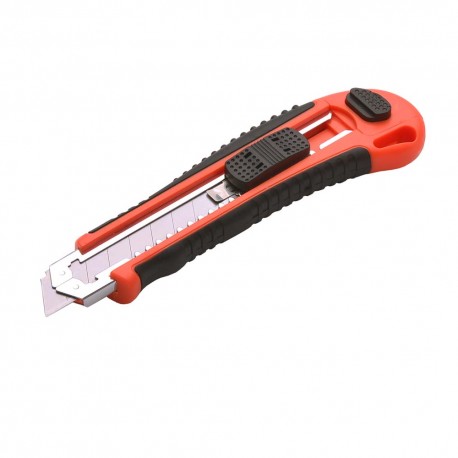 Kés 18mm fémmegvezetéssel 2K 3 pengével Harden