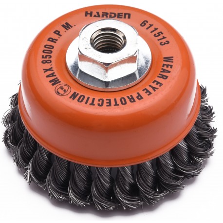 Fazékkefe sodr 0,5 acélszál Harden