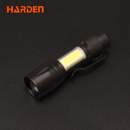 Zseblámpa LED-es tölthető Harden